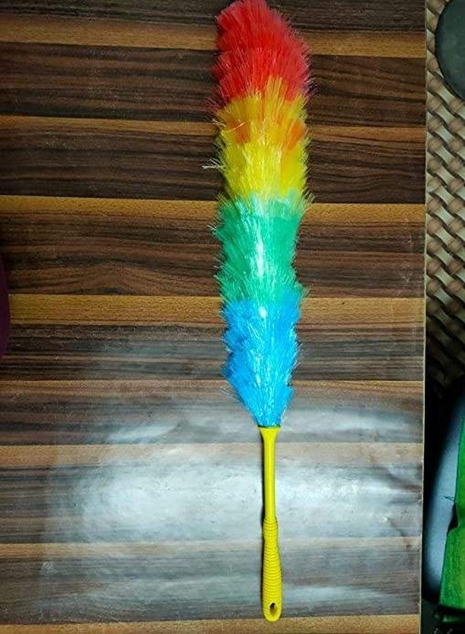 Alco 50Cm Static Duster | Feather Dusters |Dry Duster | Magic Colourful Static Duster for Easy Cleaning Your Home/Office/Shop/Car (Multicolor) - Image 3